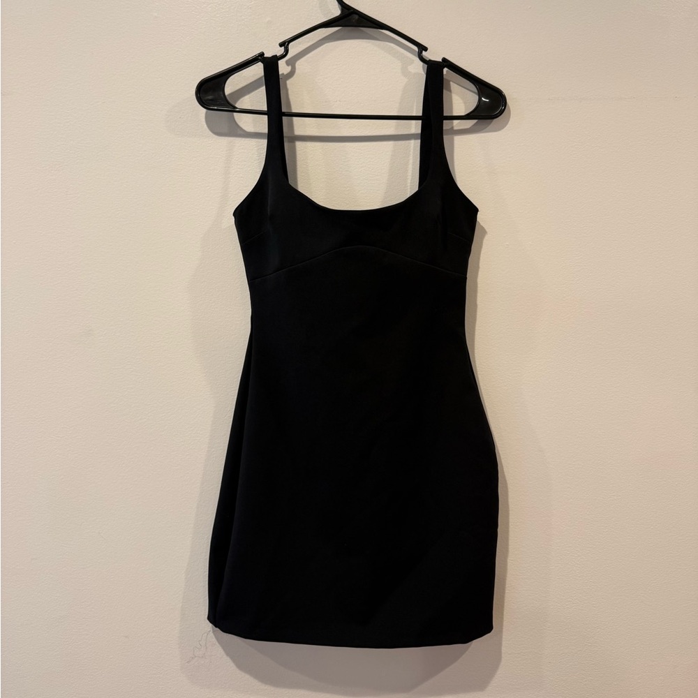 Zara Classic Little Black hourglass Dress